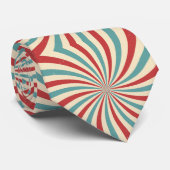 Cravate Colorful Retro Style (Roulé)