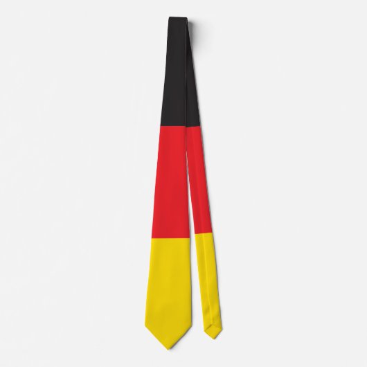 Cravate Combinaison de 3 couleurs, Drapeau (Devant)