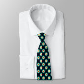 Cravate Combo en cinq couleurs - bleu Aqua vert jaune roug (Attaché)