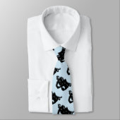 Cravate Comédie et Tragédie Théâtre Bleu (Attaché)