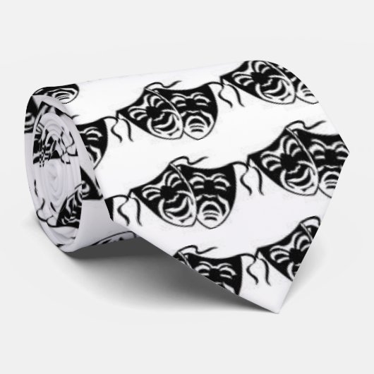 Cravate comedy_tragedy (Roulé)