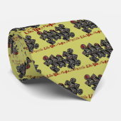 Cravate Comme deux pièces d'un puzzle (Roulé)