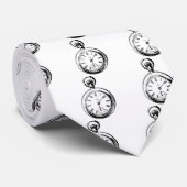 Cravate Comme l'illustration de montre de poche Clockwork (Roulé)