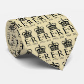 Cravate commémorative de jubilé de diamant (Roulé)