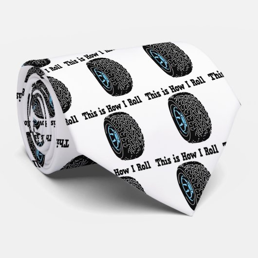 Cravate Comment faire pour rouler des pneus (Roulé)