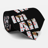Cravate Commis : Tout Dans Au Poker, (Roulé)