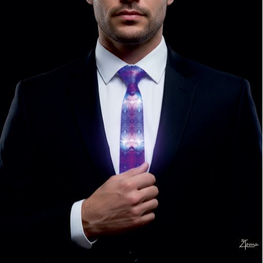 Cravate complet d'explosion nucléaire de ligne