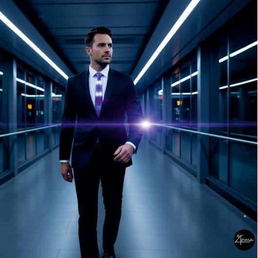 Cravate complet d'explosion nucléaire de ligne