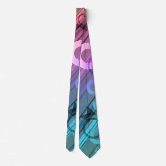 Cravate Composition Abstraite (Dos)
