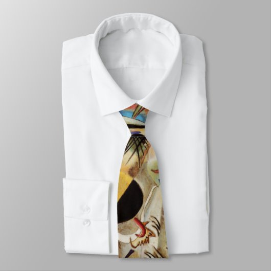 Cravate Composition Kandinsky Oeuvre Abstraite (Attaché)
