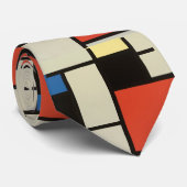 Cravate Composition mondrienne Art moderne de la peinture  (Roulé)
