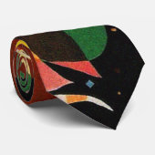 Cravate Composition X Biomorphic Abstraction - Kandinsky (Roulé)