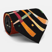 Cravate Composition X Biomorphie Abstraction - Kandinsky (Roulé)