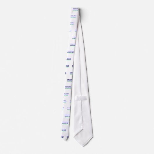 Cravate Comptable calculateur (Dos)