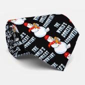 Cravate Comptable le plus cool du monde (Roulé)