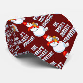 Cravate Comptable le plus cool du monde (Roulé)