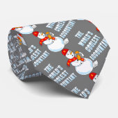 Cravate Comptable le plus cool du monde (Roulé)