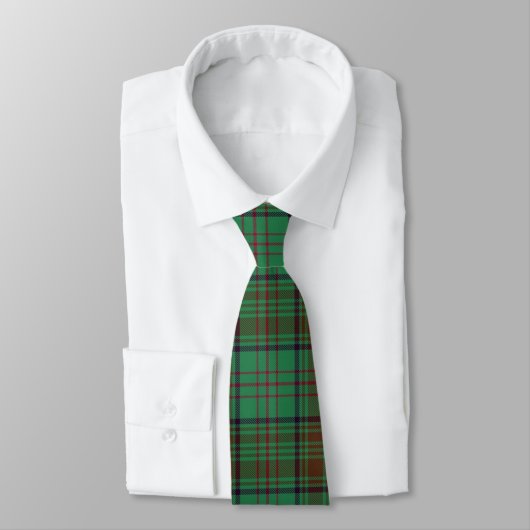 Cravate Comté d'Irlande Dublin Tartan (Attaché)