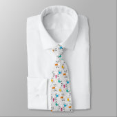 Cravate Concept de science mite Motif Cool Geek (Attaché)