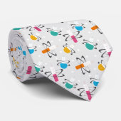 Cravate Concept de science mite Motif Cool Geek (Roulé)