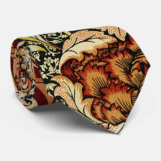 Cravate Conception #9 de William Morris (Roulé)