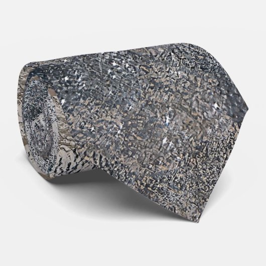 Cravate Conception abstraite de verre (Roulé)