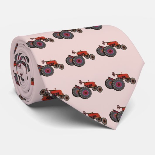 Cravate Conception agricole sur toute la surface de (Roulé)