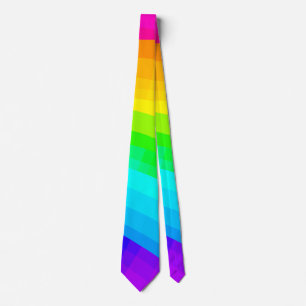 Cravate Conception arc-en-ciel