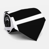 Cravate Conception artistique de verrouillage de carrés (Roulé)