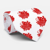 Cravate Conception asiatique de Kamon de Japonais de (Roulé)