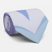 Cravate conception bleu violet (Roulé)