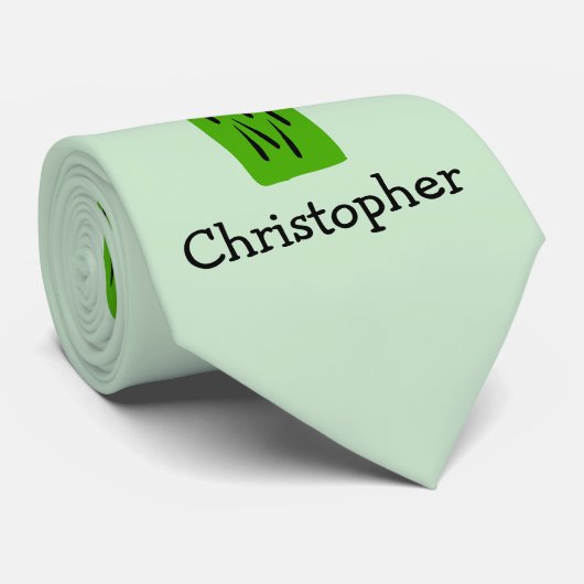 Cravate Conception Cactus personnalisée (Roulé)