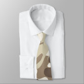 Cravate Conception Camo Brown (Attaché)