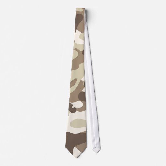 Cravate Conception Camo Brown (Devant)