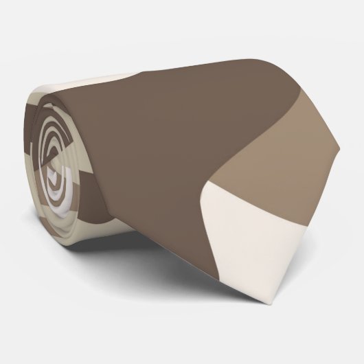 Cravate Conception Camo Brown (Roulé)