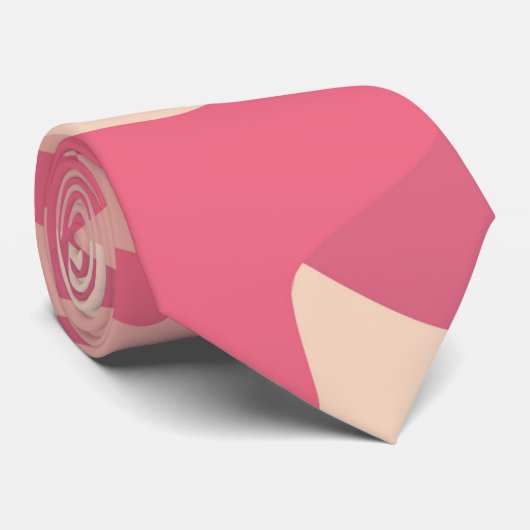 Cravate Conception Camo Rose (Roulé)