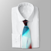 Cravate Conception cardiaque simple, mélange de ton crista (Attaché)