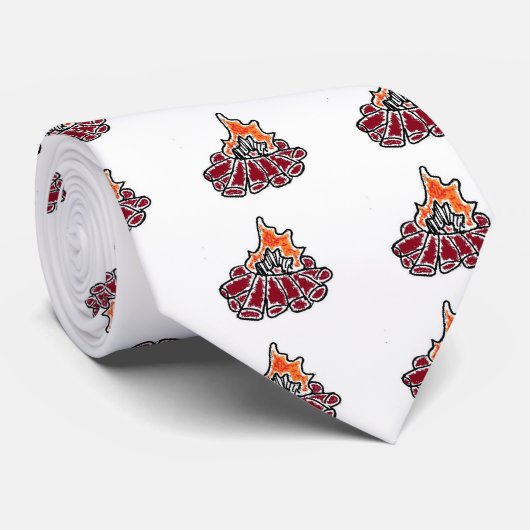 Cravate Conception confortable de feu de camp (Roulé)