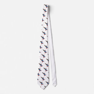 Cravate Conception d'avion-chasse Supersonic Airforce pour