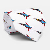 Cravate Conception d'avion-chasse Supersonic Airforce pour (Roulé)
