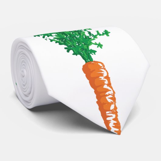 Cravate Conception de carottes mignonnes (Roulé)