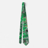 Cravate Conception de carte de circuit imprimé PCB verte p (Dos)