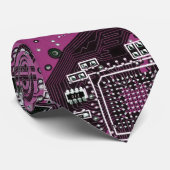 Cravate Conception de carte de circuit imprimé PCB violet (Roulé)
