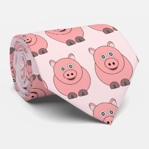 Cravate Conception de cochon