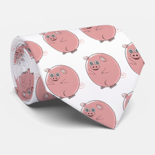 Cravate Conception de cochon