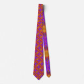 Cravate Conception de design artistique graphique abstrait (Devant)