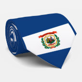 Cravate Conception de drapeau d'état de la Virginie (Roulé)