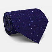 Cravate Conception de galaxie (Roulé)