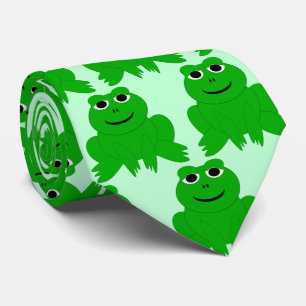 Cravate Conception de grenouille