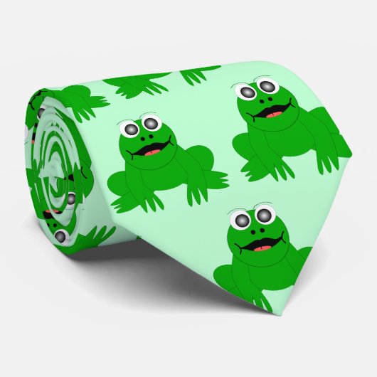 Cravate Conception de grenouille (Roulé)